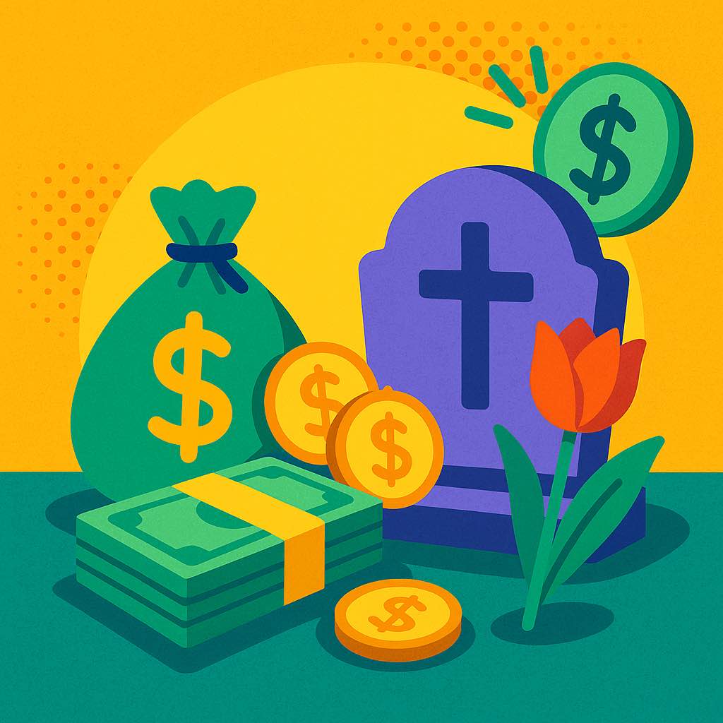 Kolik stojí pohřeb – ilustrační obrázek