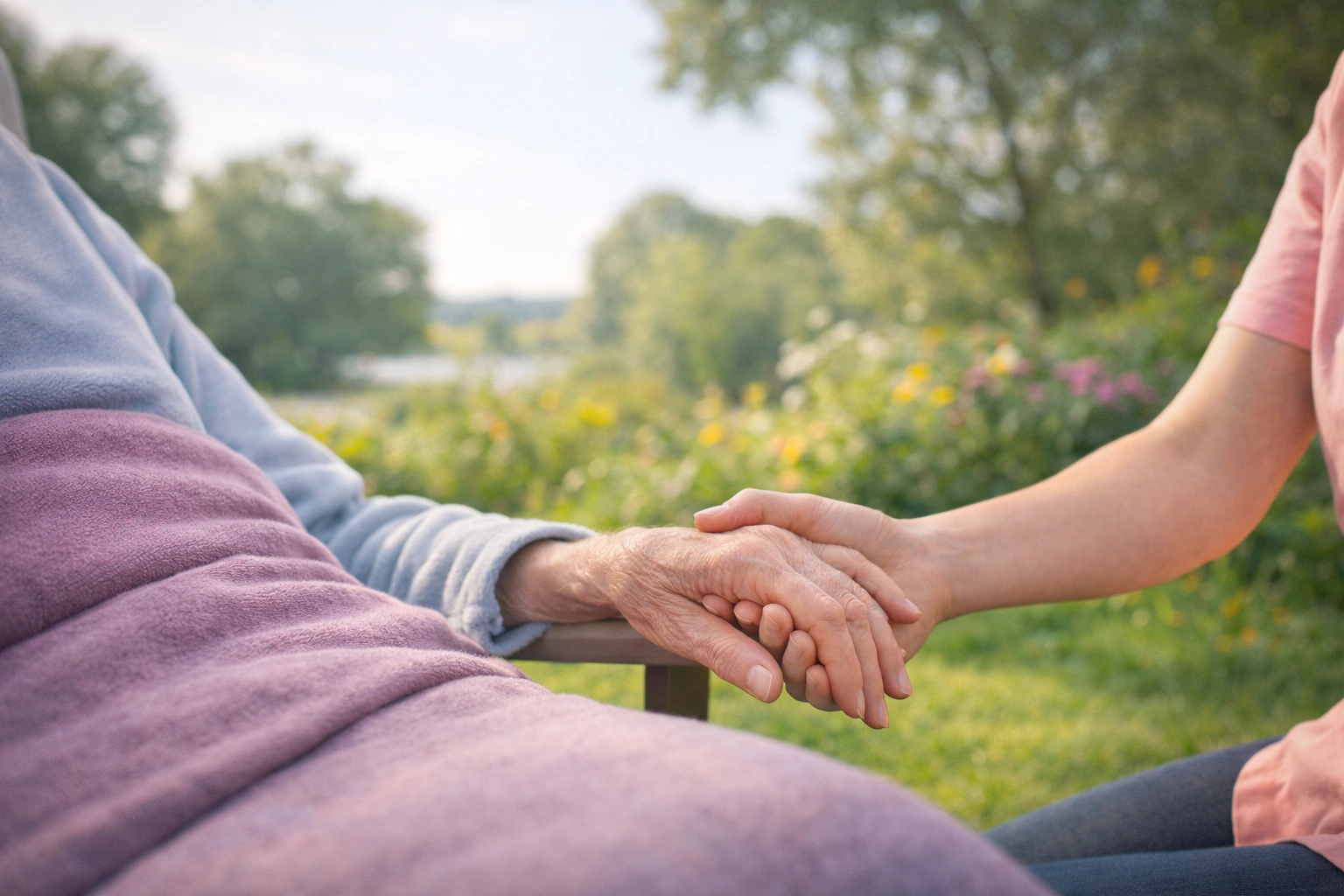 Domácí péče o umírající – ilustrační fotografie