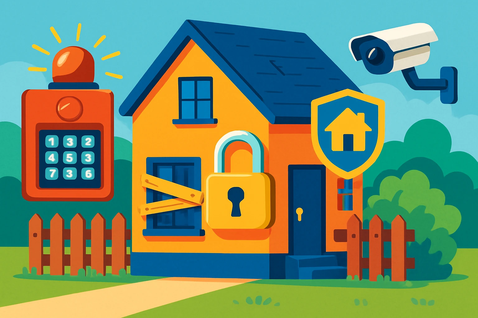 Zabezpečení domu po úmrtí – ilustrační obrázek